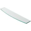 Geesa Luna 3048 glass plate 60 cm clear glass