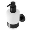 Geesa Nemox Black 91651606 soap dispenser 200ml wall matte black