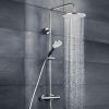 HSK RS 100 1003600 showerset with thermostat chrome