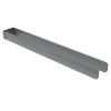 Haceka Aline 1208693 2-lid towel holder 460mm brushed gray