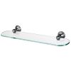 Haceka Allure 1126170 shelf 600mm clear glass/chrome