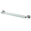 Haceka Aspen 1112510 shelf 600mm satinized glass/chrome