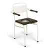 Handicare (Linido) LI2135111402 shower/toilet chair (seat height 530mm) stainless steel coated white