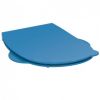 Ideal Standard Contour 21 Schools S453336 toilet seat with cover blue
