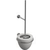 Clou Slim CL090304241 toiletborstel garnituur wand rvs geborsteld