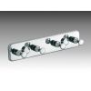 Inda Hotellerie - Europe A38240CR vierfacher Kleiderhaken Chrom