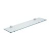 Inda Hotellerie AV408ACR01 shelf transparent glass/ chrome