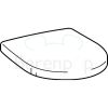 Keramag Renova No. 1 Plan 573075 toilet seat with lid white *no longer available*