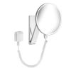 Keuco iLook_move 17612019001 Kosmetikspiegel 5x mit Beleuchtung (mit Stecker) chrom