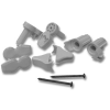 Novellini R02YOAPR-26 hinge parts set white ral 9010