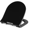Pressalit Objecta D Pro 998111-DH4999 toilet seat with cover black polygiene