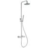 Pure Duero DU5475-CH Dusche Aufputz-Set mit Thermostat Chrom