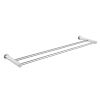 Pure Stainless steel 316 Series RV1010 towel holder double 60cm stainless steel brushed