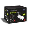 San4U 2508401 One Pack Queen (links) fonteinset wit keramiek/ chroom