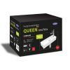 San4U 2509401 One Pack Queen (right) fountain set white ceramic/ chrome