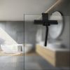 Smedbo Fittings BB1310 shower wiper with holder matte black