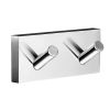 Smedbo House RK356 double towel hook chrome