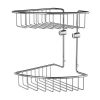 Smedbo House RS377 double wire basket matte chrome