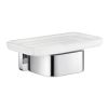 Smedbo Ice OK442P soap dish holder chrome