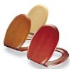 Pressalit Selandia (Wood) 522455-B47999 toilet seat with cover mahogany stained