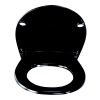 Pressalit Scandinavia PLUS 758001-D05999 toilet seat with lid black