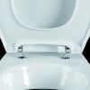 Pressalit Calmo 556000-D15999 toiletzitting met deksel wit