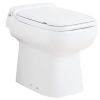 SFA Sanibroyeur Sanicompact Luxe CA500100 toiletzitting met deksel wit