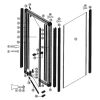 Sphinx VarioRound S8L41580 ( L41580 ) ( 2537242 ) complete strip set for revolving door