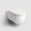 Clou Hammock CL040604020 toilet seat with cover matt white