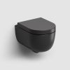 Clou Hammock CL040604021 toilet seat with lid matte black