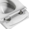 Pressalit Objecta D Pro 997011-DH4999 toilet seat without cover white polygiene