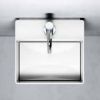 Clou New Flush 1 CL031341002 fountain 28x27cm with flat drain plate aluite white