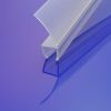 Exa-Lent Universal sample piece of shower rubber type DS28 - 2cm length and suitable for glass thickness 10mm - 1 flap