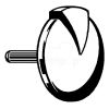 Viega Multiplex 280949 rotary knob for bathtub washbasin chrome