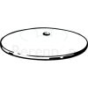 Viega Tempoplex 192730 cover plate for shower siphon ø120mm chrome (old model)
