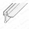 Villeroy en Boch Subway PGR60450460009 Entwässerungsprofil, 200cm, 8mm