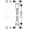 Hansgrohe Metaflex'C 28265000 shower hose 175cm chrome