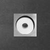 Looox Closed CL2 spare roll holder for 1 roll recessed stainless steel