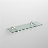 Clou Flat CL0902080 shelf 450mm clear glass/ chrome