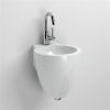 Clou Flush 6 CL0303060 Keramik Handwaschbecken 27cm weiß