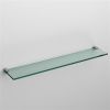 Clou Quadria CL090111829 shelf 600mm clear glass/ chrome