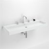 Clou Wash Me CL0201038 sink 110x42cm ceramic white