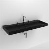 Clou Wash Me CL0230038 sink 110x42cm ceramic matte black