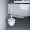 Clou Slim CL090304241 toiletborstel garnituur wand rvs geborsteld