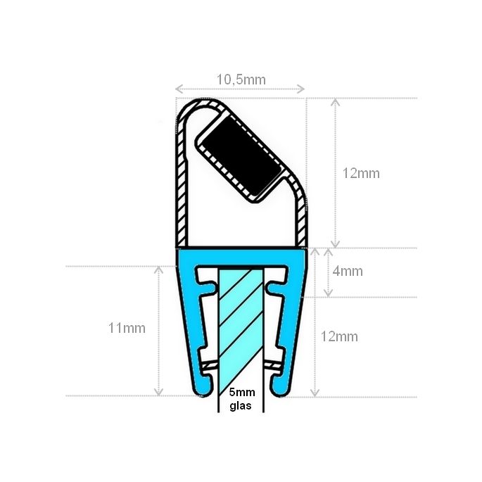 Exa-Lent Universal MON-M Monstersetje - magneetstrippen 4-5-6-8mm