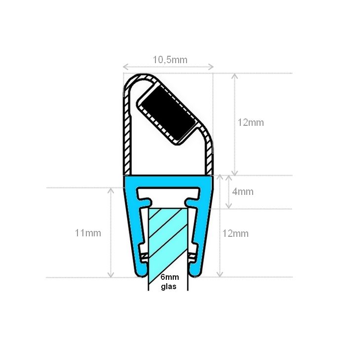 Exa-Lent Universal MON-M Monstersetje - magneetstrippen 4-5-6-8mm