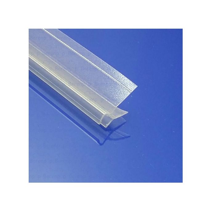 San4U ProfileDay DS351006 quarter clear shower profile 2 flaps 100cm - 6mm