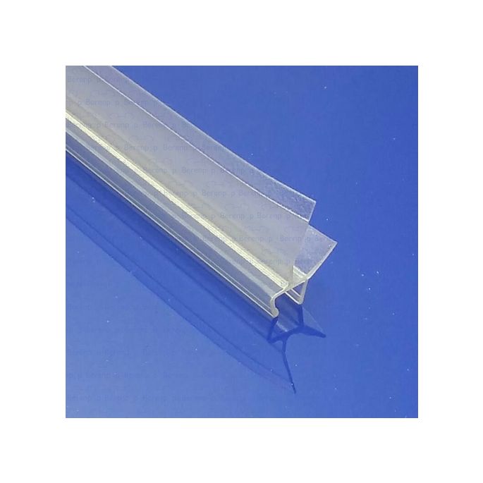 San4U ProfileDay DS351006 quarter clear shower profile 2 flaps 100cm - 6mm