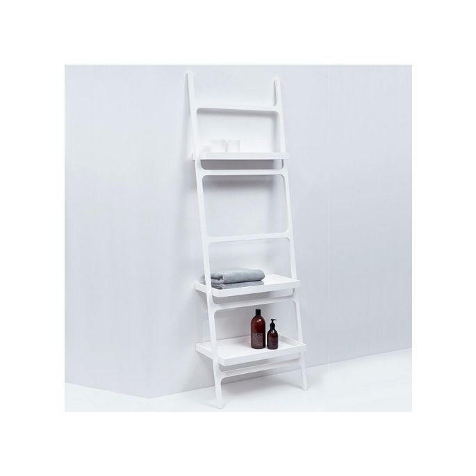 Decor Walther 0932050 Stone HTLA handdoekladder met 3 planken wit