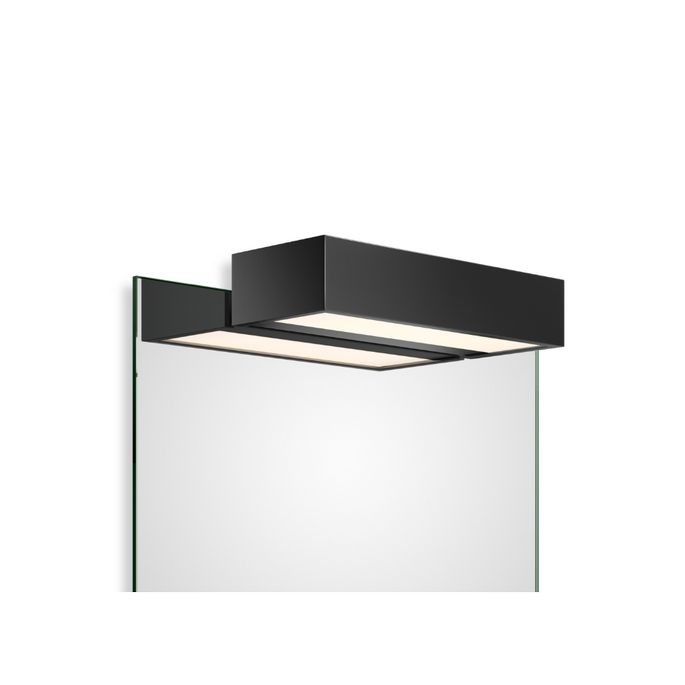 Decor Walther 0419860 BOX 1-25 N LED spiegellamp dimbaar 25x10cm mat zwart